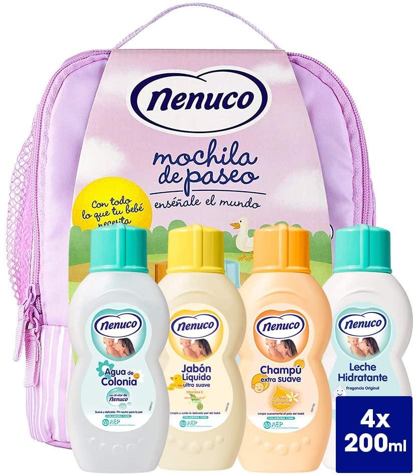 Nenuco Agua De Colonia - Set (odc/200ml + soap/200ml + shampoo/200 +  b/milk/200ml + bag)