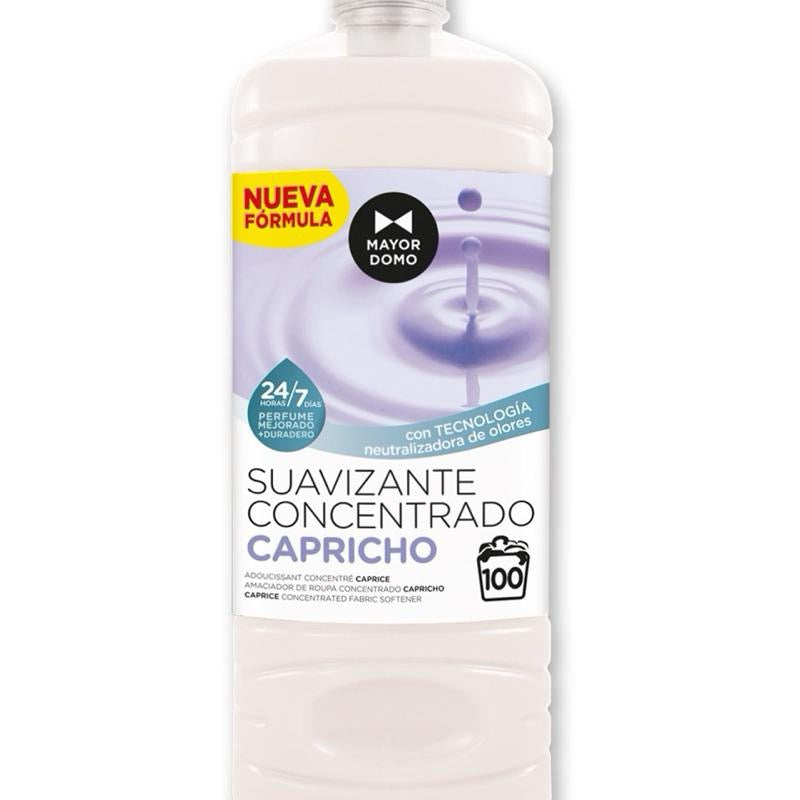 Mayordomo Concentrated Fabric Softener with Micro Capsules for 80 Washes - Softness & Freshness for Household Cleaning