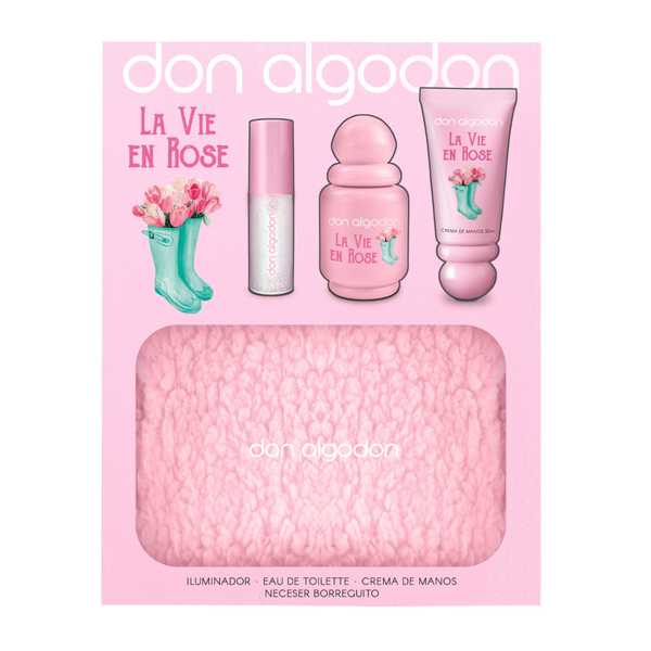 Don Algodon Gift Set - contains a perfume and a variation of 2 other products plus a carry case