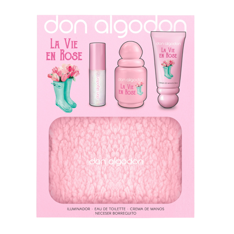 Don Algodon Gift Set La Vie En Rose