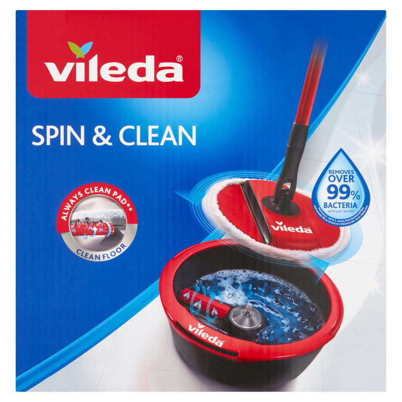 The Vileda Turbo Spin Mop & Bucket
