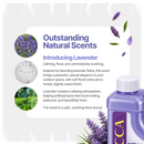 La lucca Artifical grass cleaner lavender scent 2L