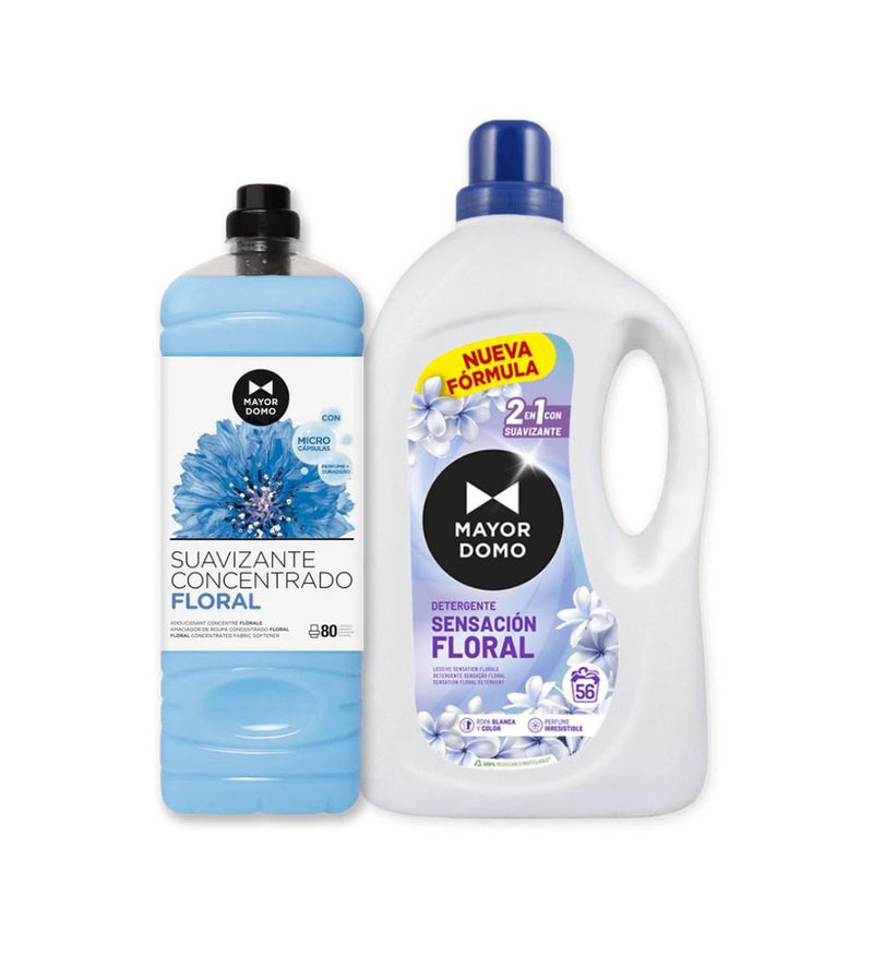 Mayordomoro Floral Washing Bundle - Sensation Floral detergent & floral softener