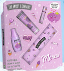 The Fruit Company Gift Sets - Blackberry Strawberry Cream & Coconut  Lip Oil,  Hand Cream & body mist