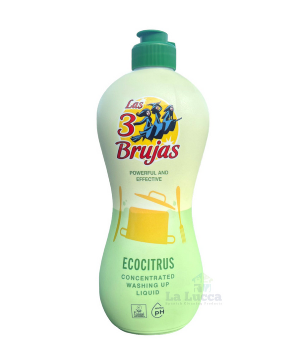 3 Witches Concentrated Washing-Up Liquid Ecocitrus 500ml