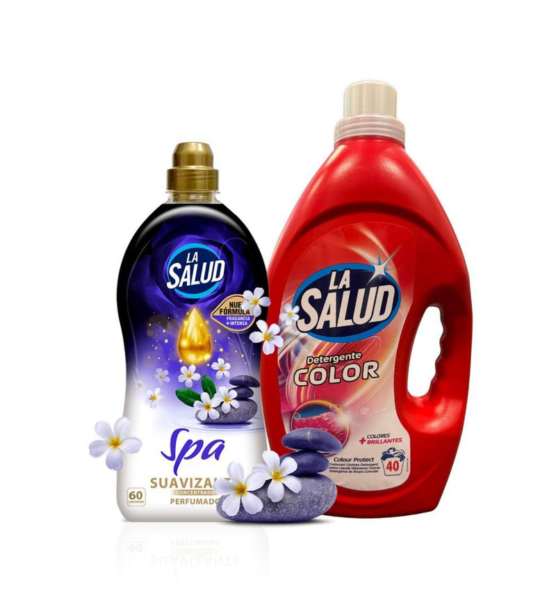La Salud Washing Bundle - Colour detergent & Spa Softener