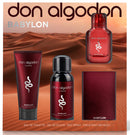 Don Algodon Men's Gift Set including Mini Aftershave Body Mist Shower Gel & Card Holder