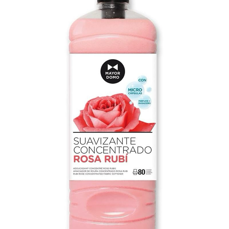 Mayordomo Concentrated Fabric Softener with Micro Capsules for 80 Washes - Softness & Freshness for Household Cleaning