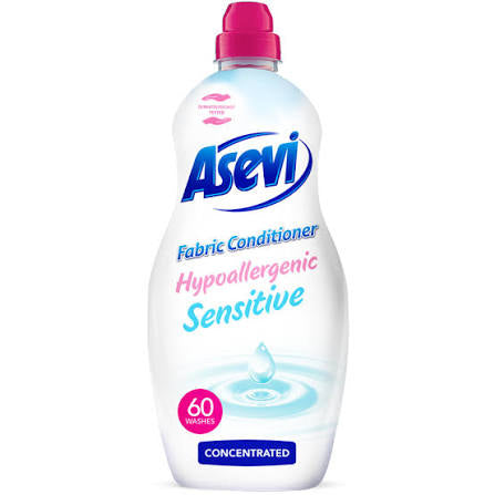 Asevi Sensitive Hypoallergenic Fabric Softener 60 wash