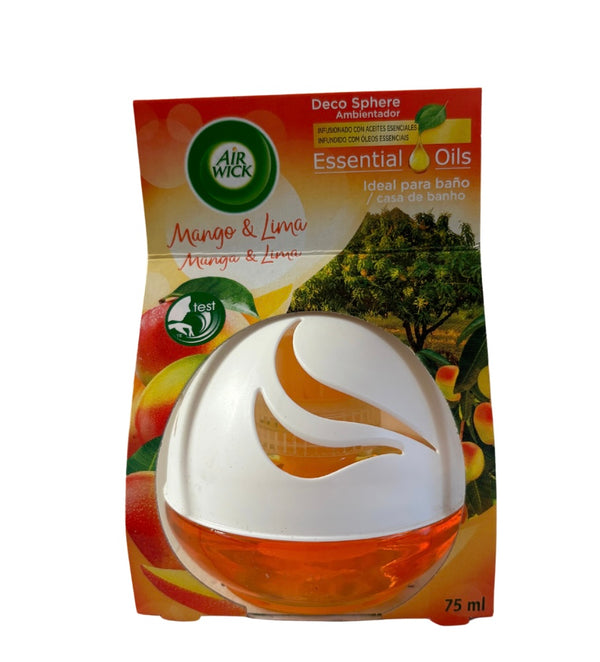 Air-Wick Deco Sphere Mango And lime Air Freshener 75ml