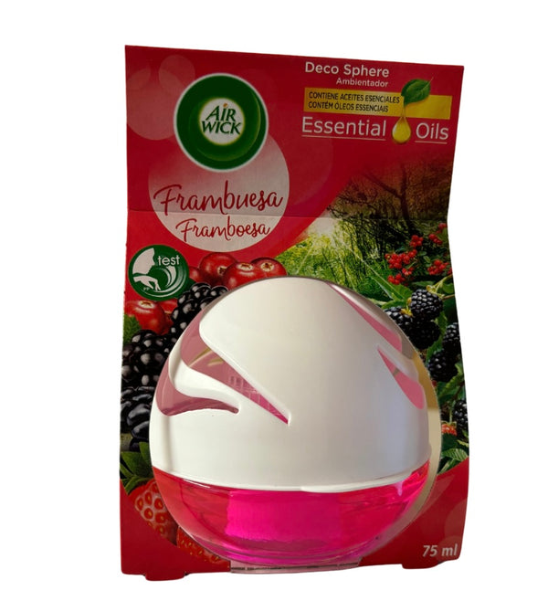 Air-Wick Deco Sphere Raspberry Air Freshener 75ml