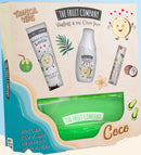 The Fruit Company Gift Sets - Blackberry Strawberry Cream & Coconut  Lip Oil,  Hand Cream & body mist