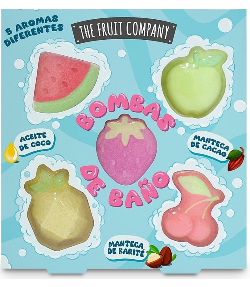 The fruit company bath bomb set