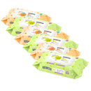 The Fruit Company Peach and Apple  Scented Wet Toilet Paper - Soft Wet Wipes for Daily Intimate Hygiene