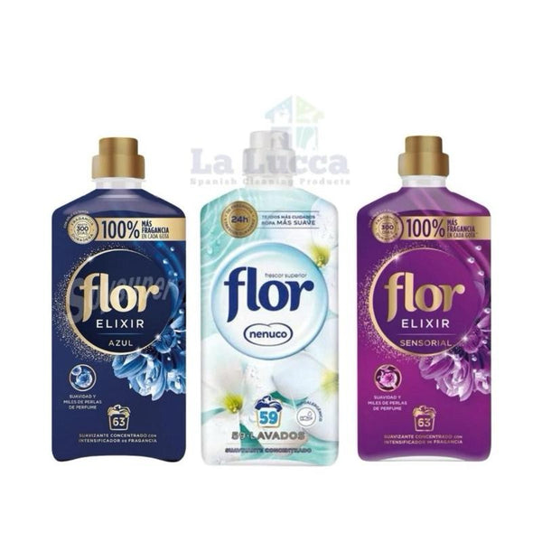 Flor laundry softeners- 63 washes