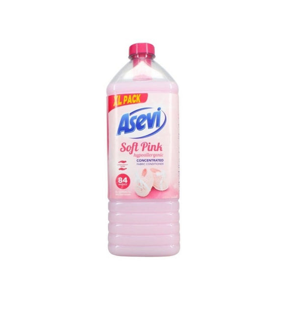 Asevi Concentrated Fabric Softener Hypoallergenic Soft Pink (Talco Rosa) 84 Wash