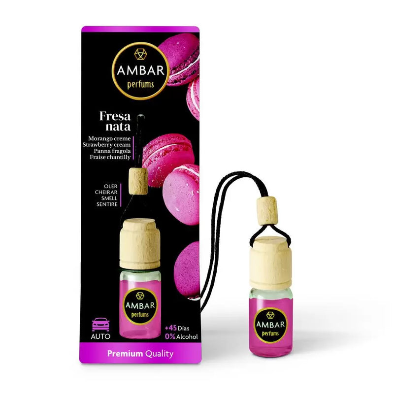 Ambar Strawberry & Cream Car air freshener