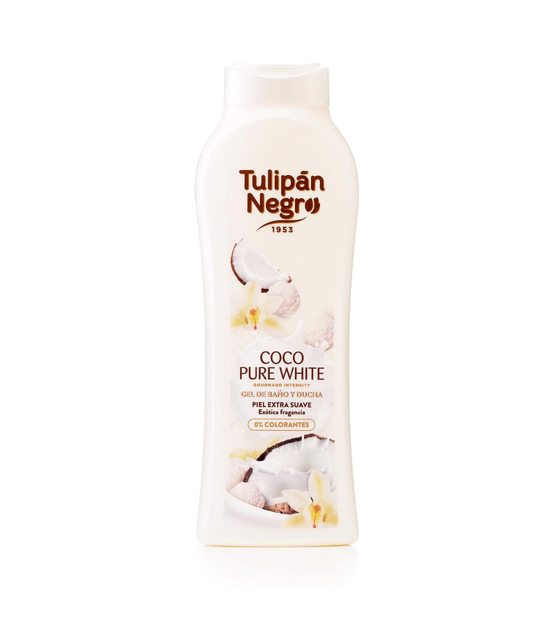 TULIPAN NEGRO Coco Pure White Bath & Shower Gel