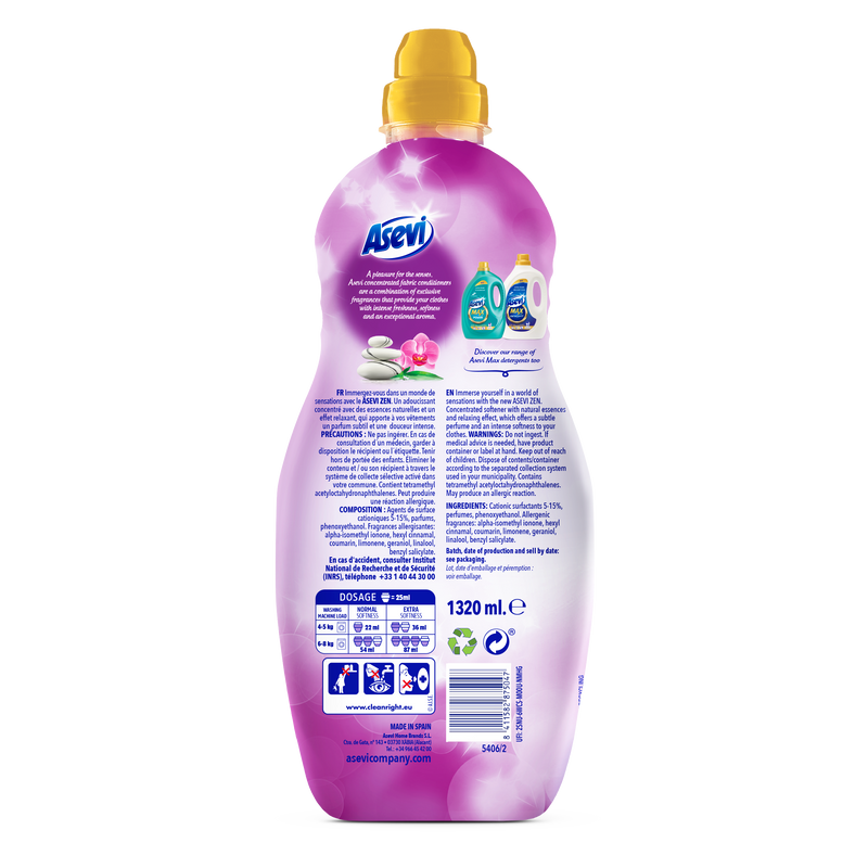 Asevi Sensations Zen Fabric Softener