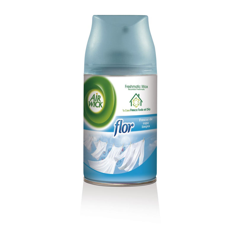 Airwick Flor Ropa Limpia Refill